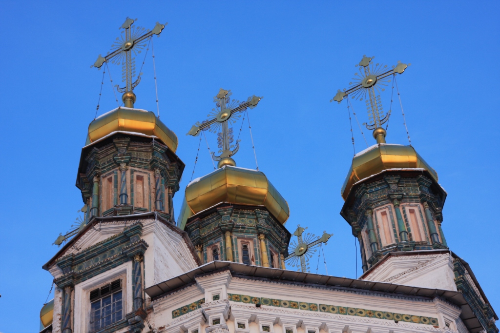 Купола Троицкого Собора. Верхотурье
