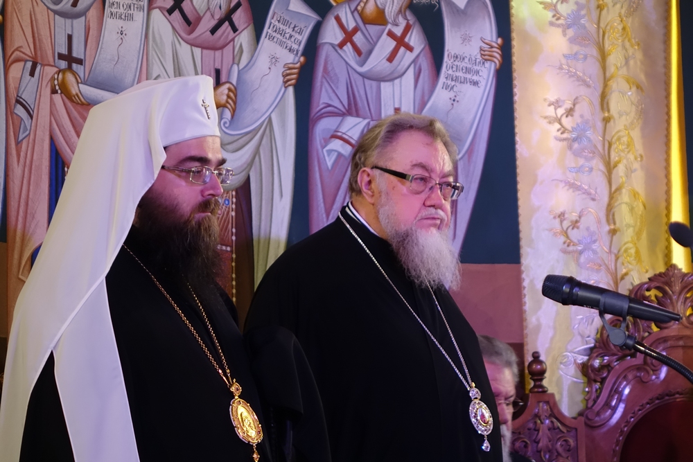 The Divine Liturgy in Annunciation Cathedral in Kissamos