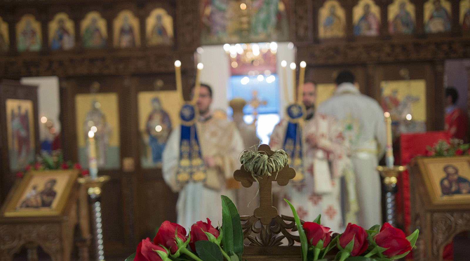 In the church