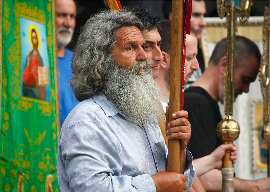 At the end of procession  - На крају литије