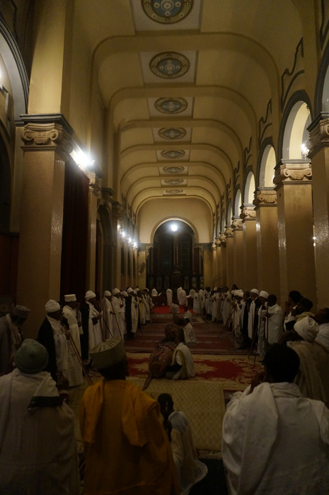 Easter Service at the Holy Trinity Cathedral, Addis Ababa