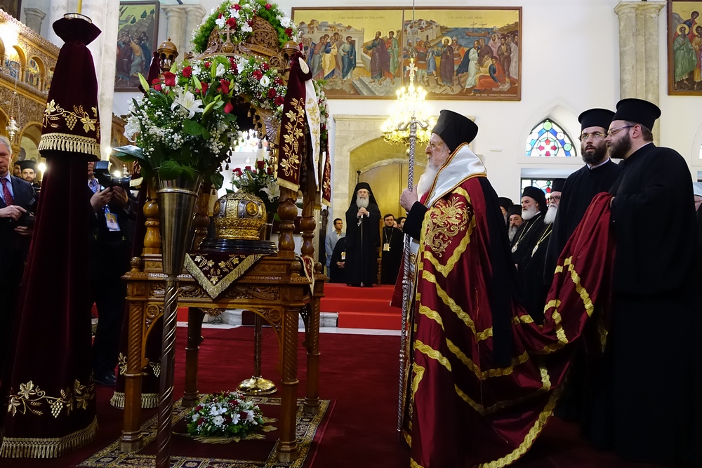 Patriarch Bartholomew in Heraklion