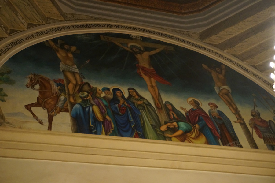Easter Service at the Holy Trinity Cathedral, Addis Ababa