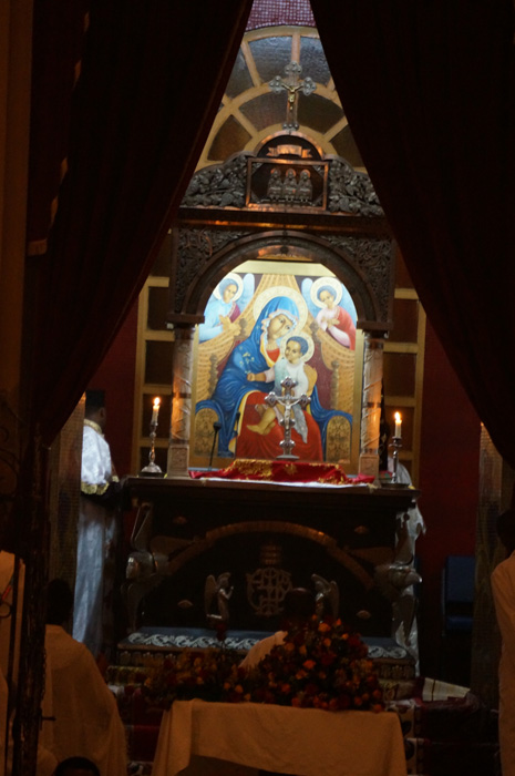 Easter Service at the Holy Trinity Cathedral, Addis Ababa