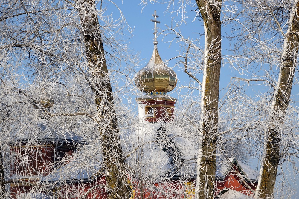 The Orthodox church in Zbucz