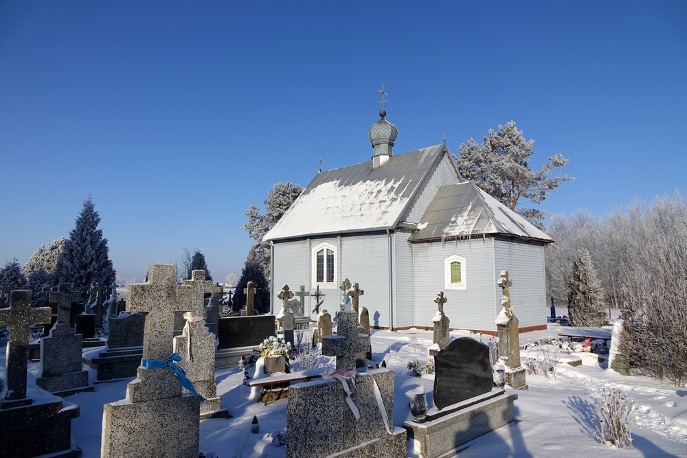 The Orthodox cementary chapel in Morze