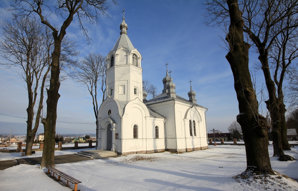The Elevation of the Holy Cross Orthodox church in Białystok-Fasty