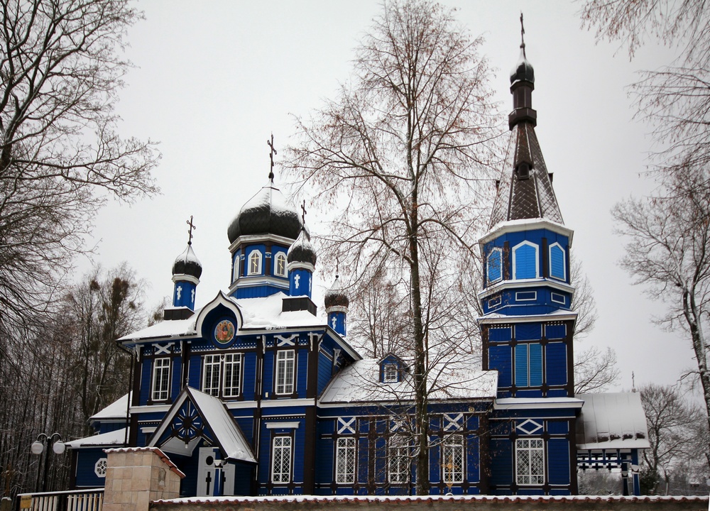 The Orthodox church in Puchły