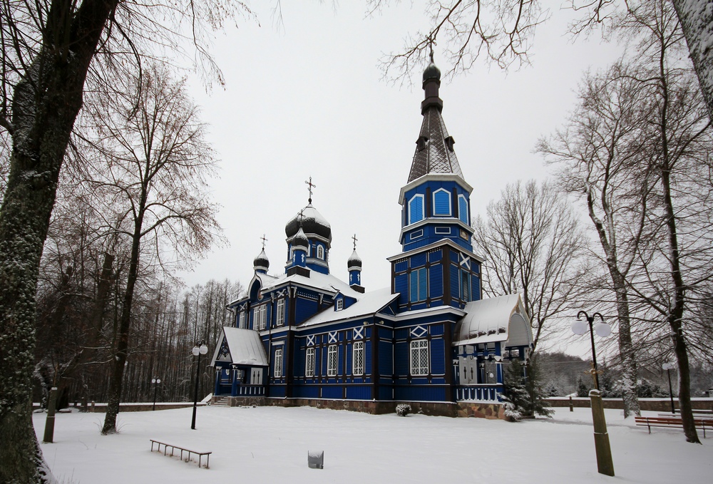 The Orthodox church in Puchły