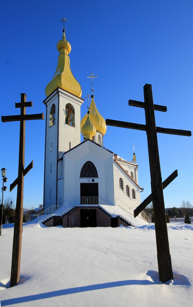The Orthodox church in Czarna Białostocka