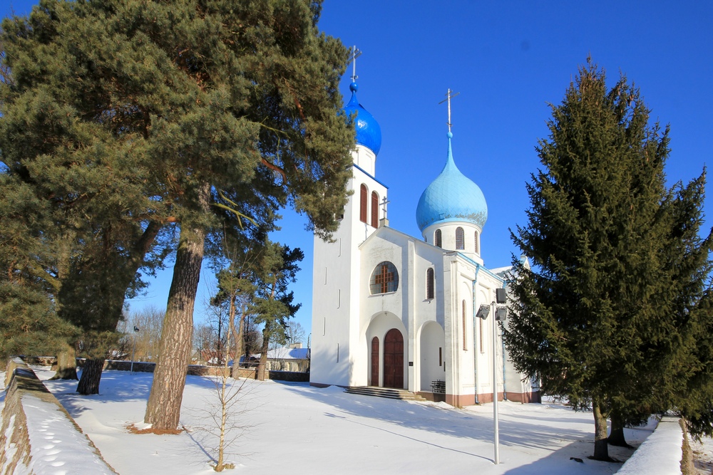 The Orthodox church in Jaczno