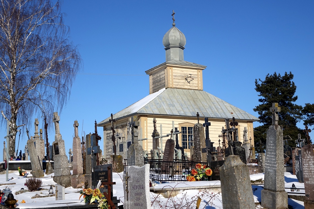 The cementary Orthodox chapel in Jaczno