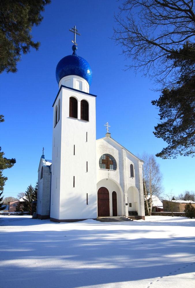 The Orthodox church in Jaczno