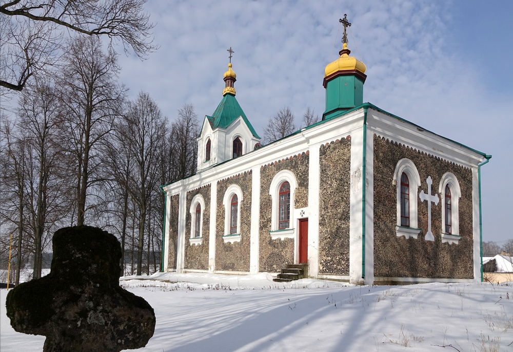 The Orthodox church in Jurowlany