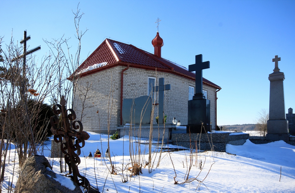 The Orthodox cementary chapel in Nowowola