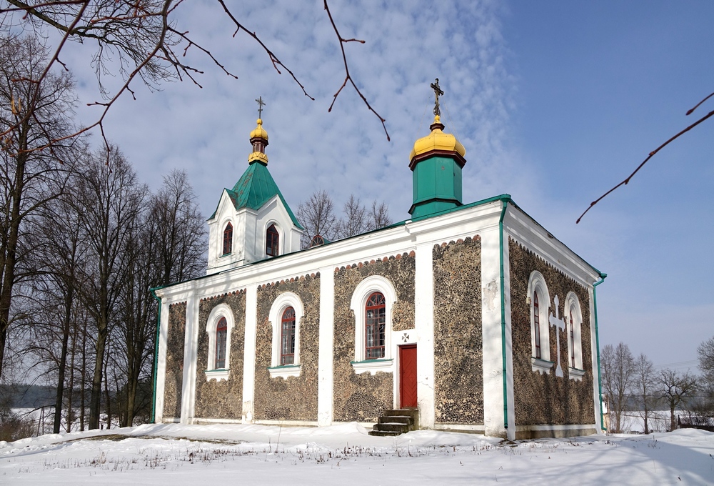 The Orthodox church in Jurowlany