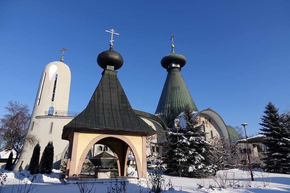 THe Holy Trinity Orthodox Cathedral in Hajnówka