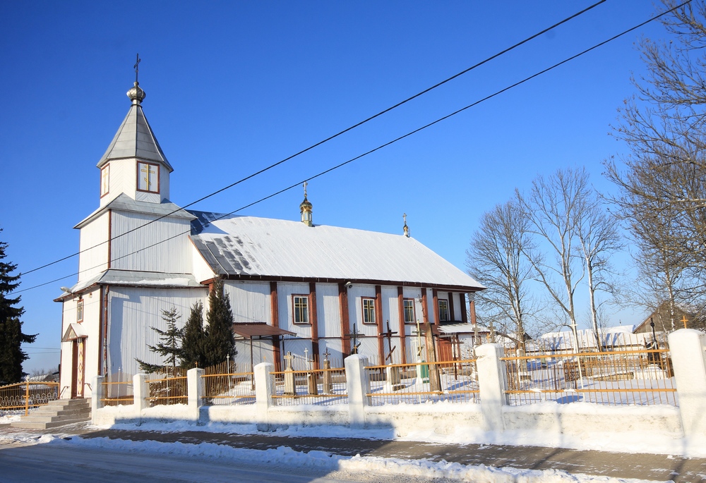 The Orthodox church in Lewkowo Stare