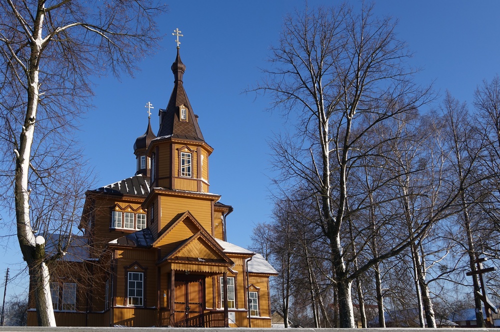 The Orthodox church in Juszkowy Gród