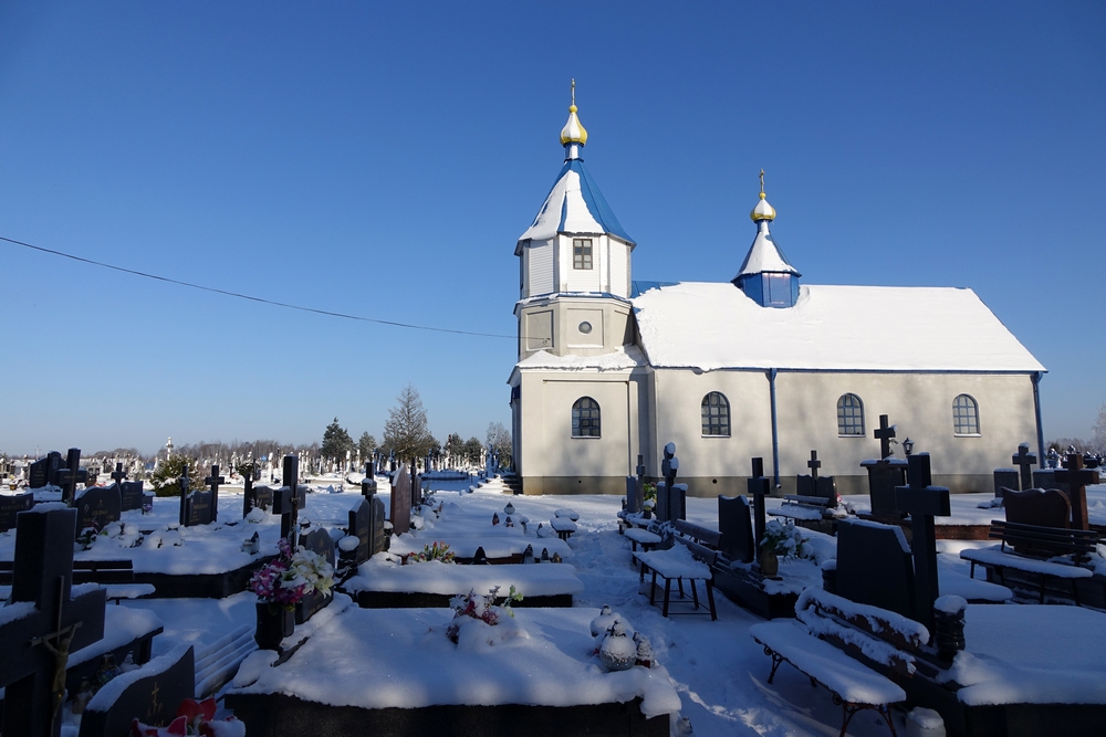 The Orthodox cementary chapel in Dubiny
