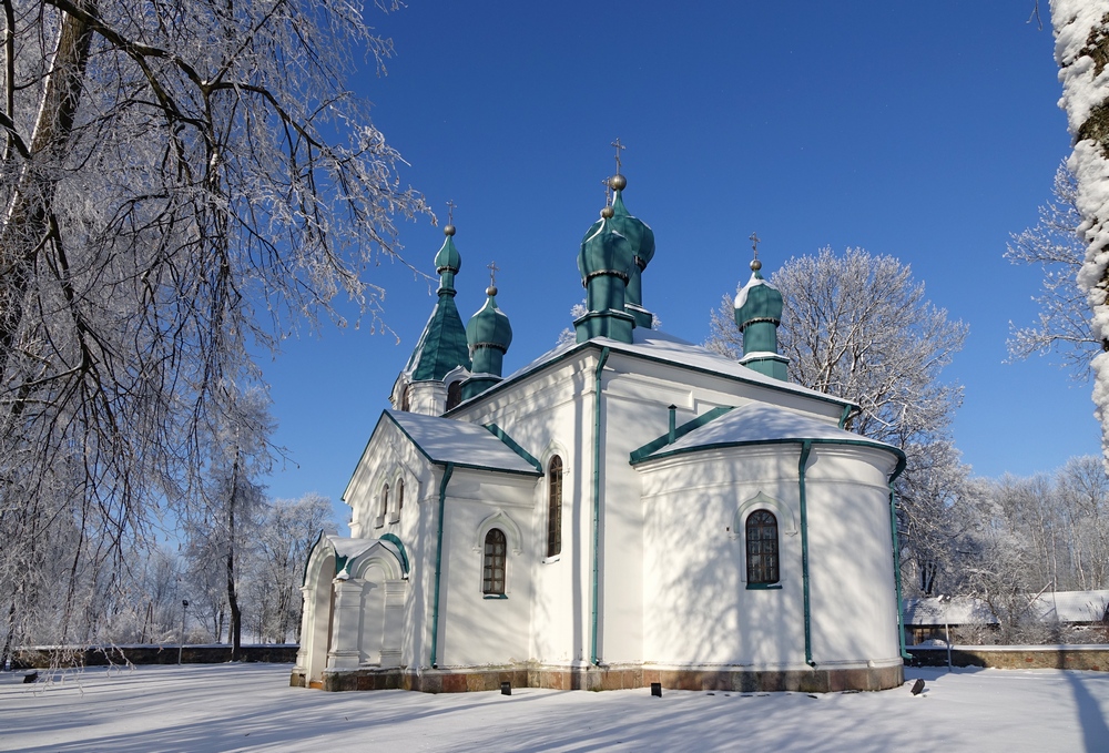 The Ascension Orthodox church in Nowoberezowo