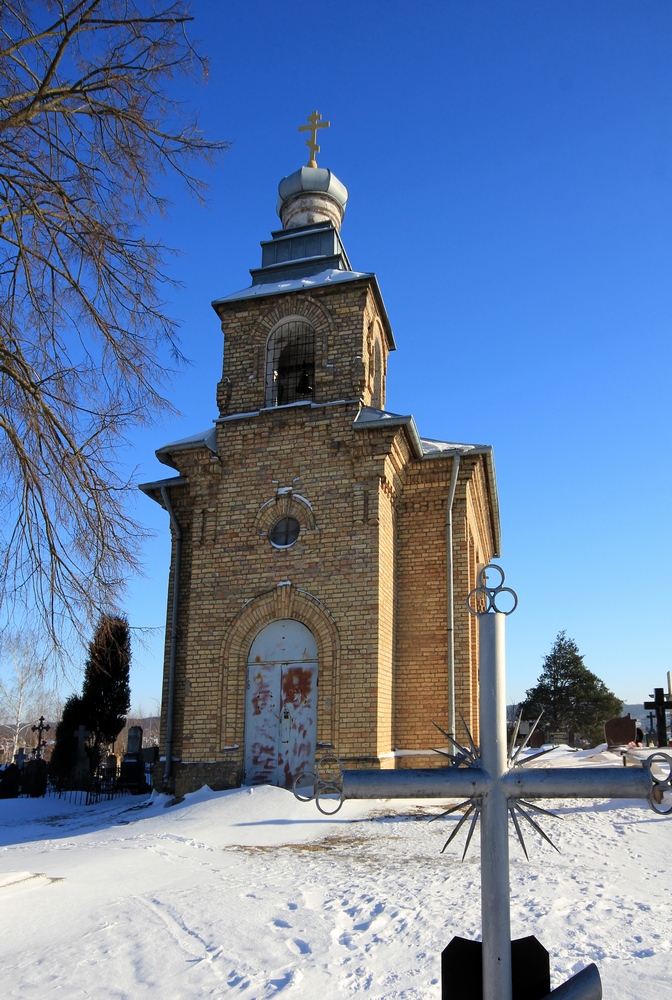 The cementary Orthodox church in Sokółka