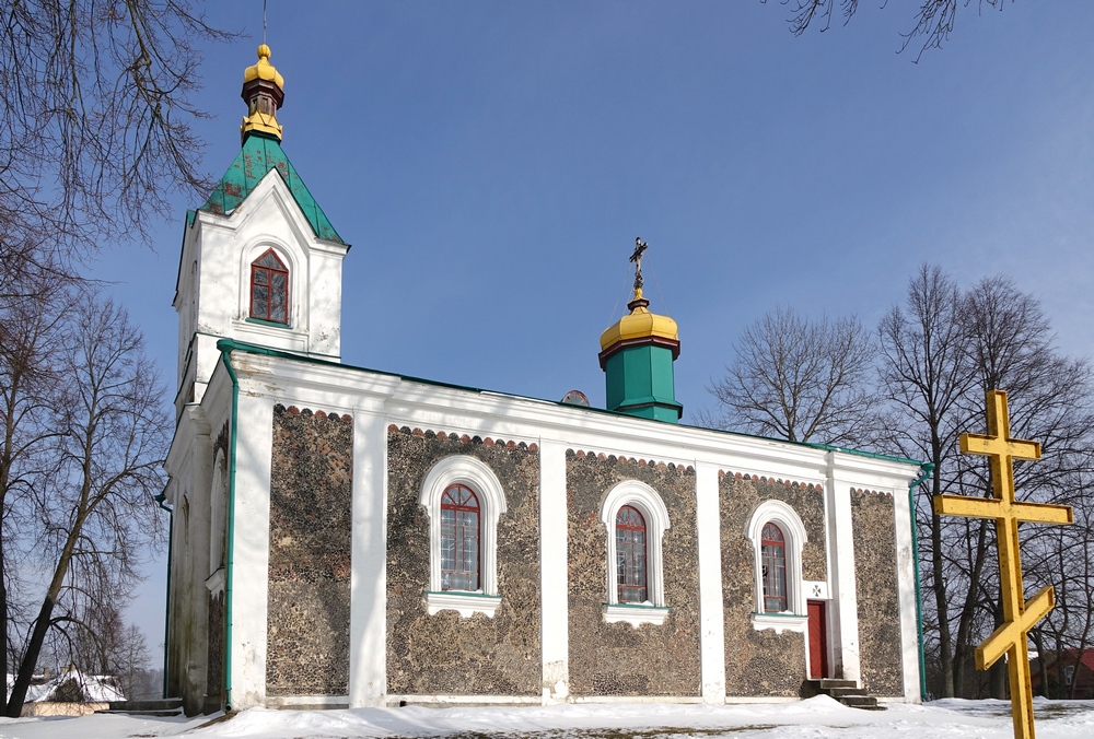 The Orthodox church in Jurowlany