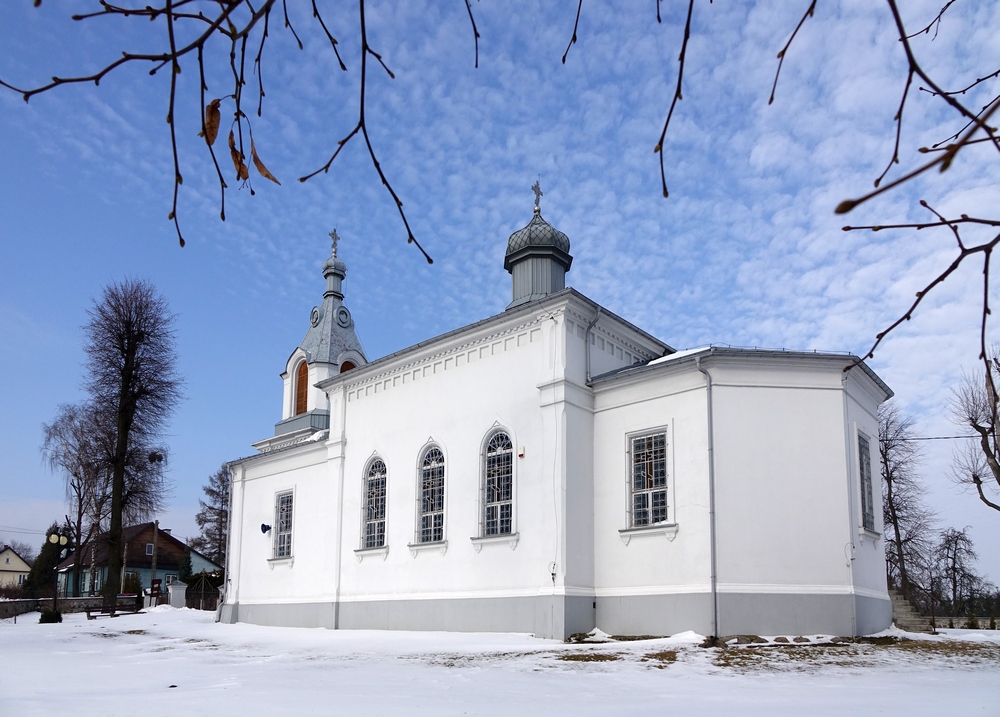 The Orthodox church in Krynki