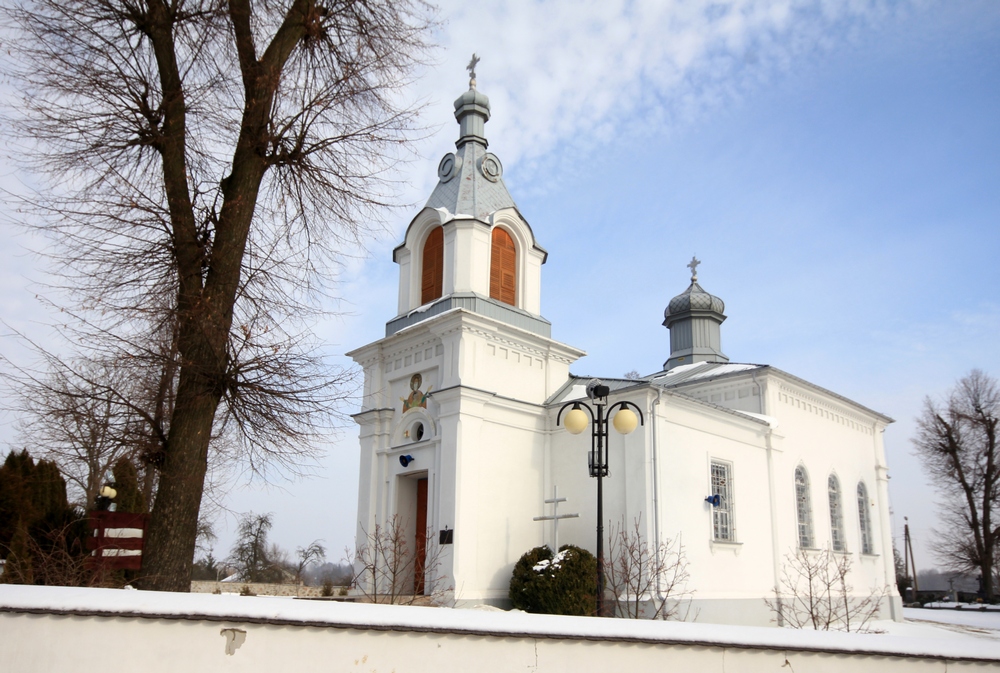 The Orthodox church in Krynki