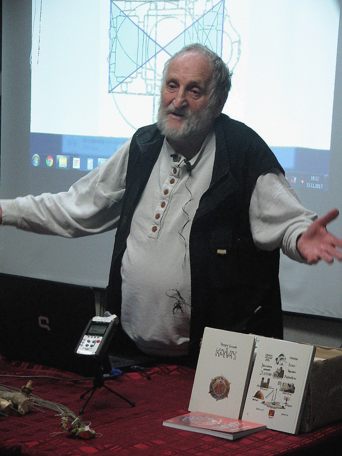 The biggest Serbian church builder, architect prof. dr. Predrag Ristic