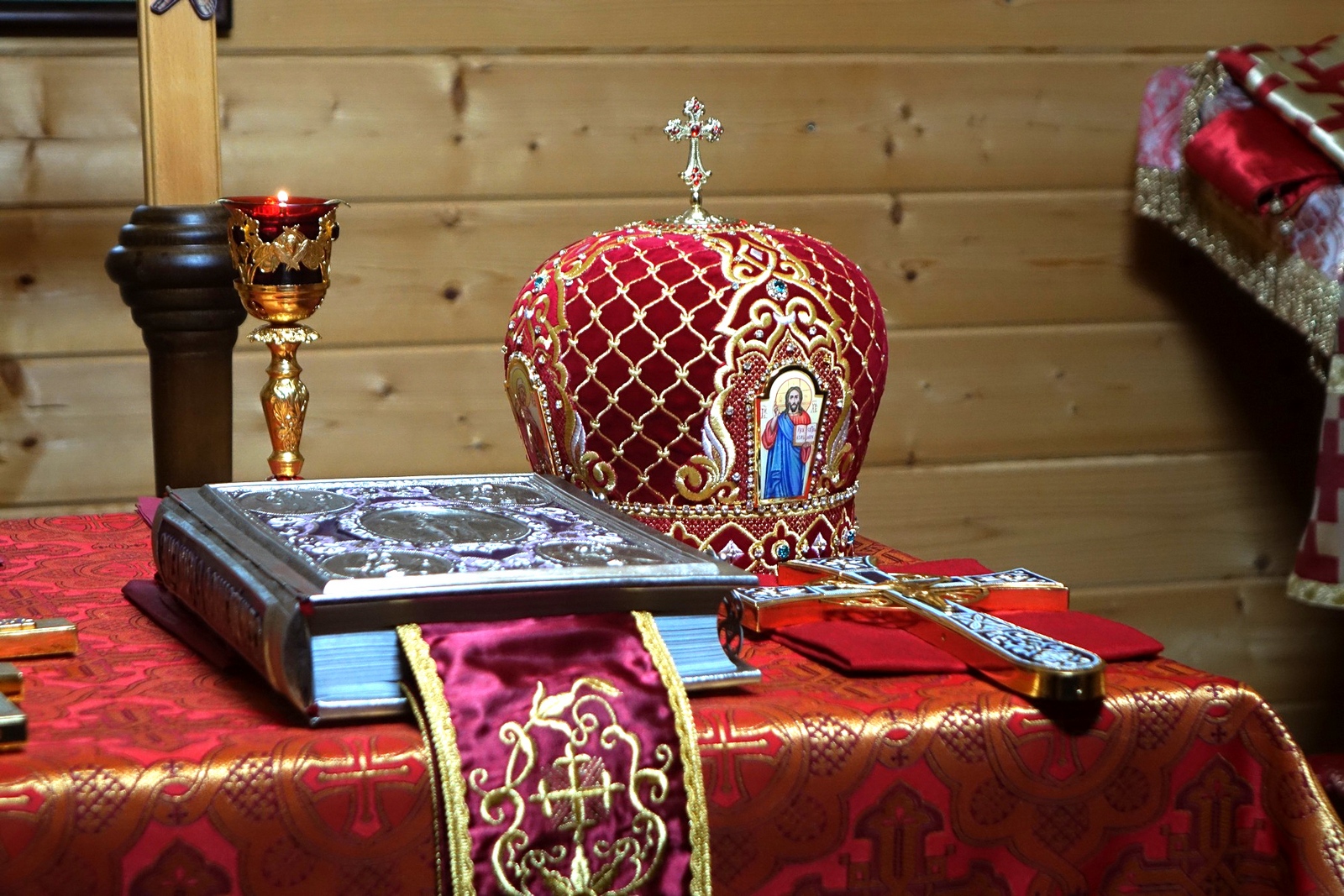 All-Night Vigil of St. Catherine feast in Zaleszany Convent