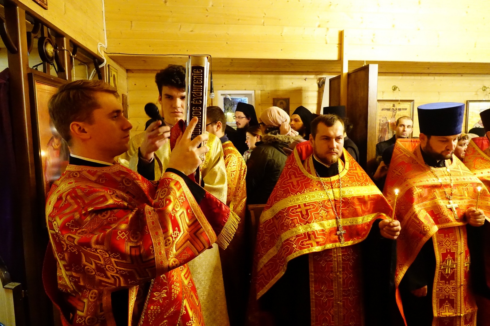 All-Night Vigil of St. Catherine feast in Zaleszany Convent