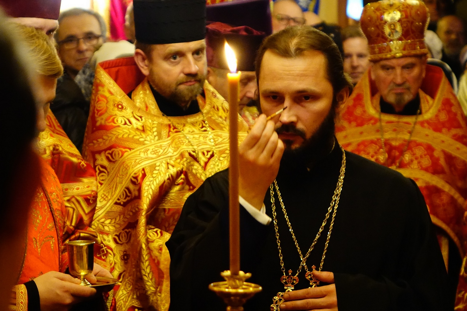 All-Night Vigil of St. Catherine feast in Zaleszany Convent