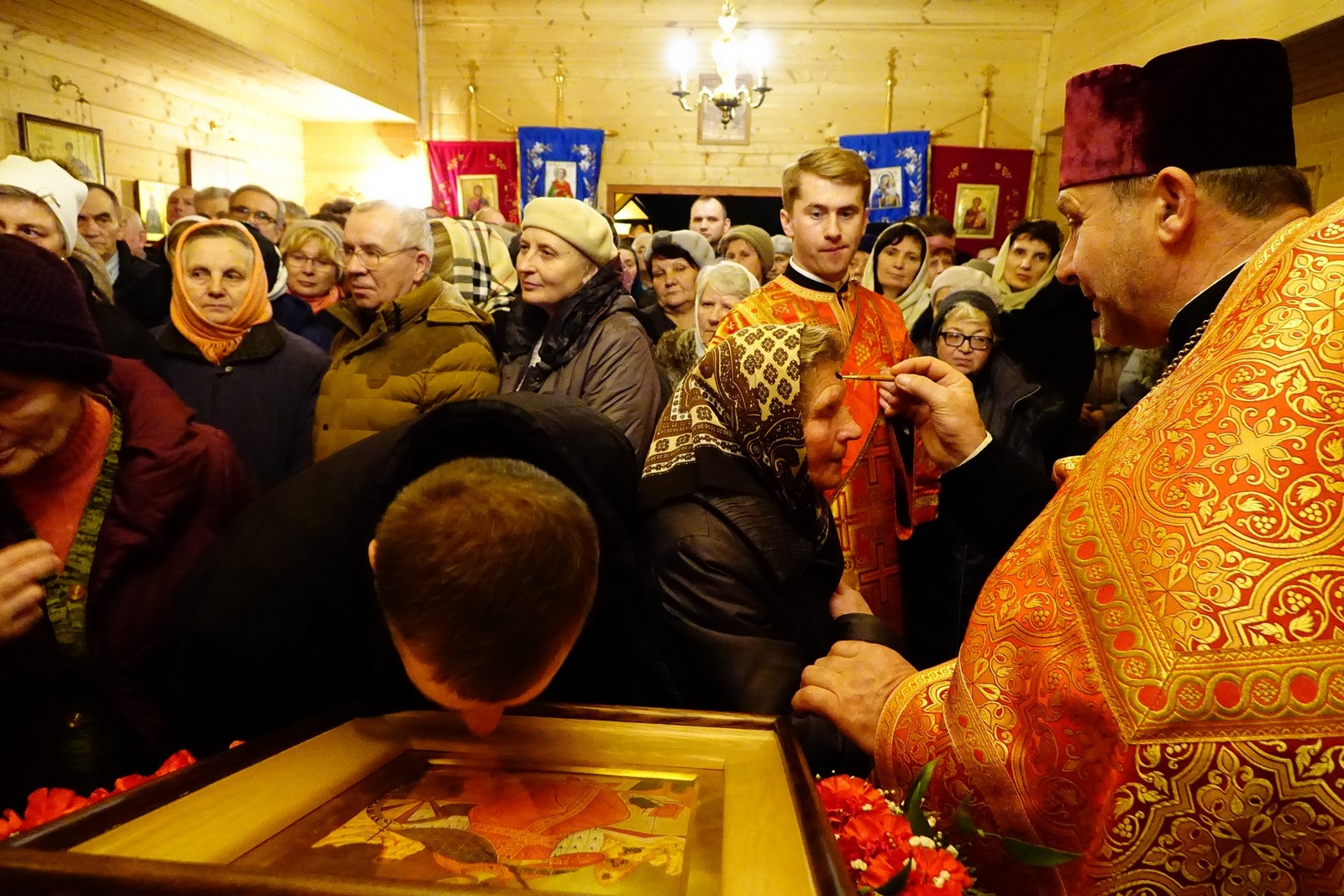 All-Night Vigil of St. Catherine feast in Zaleszany Convent