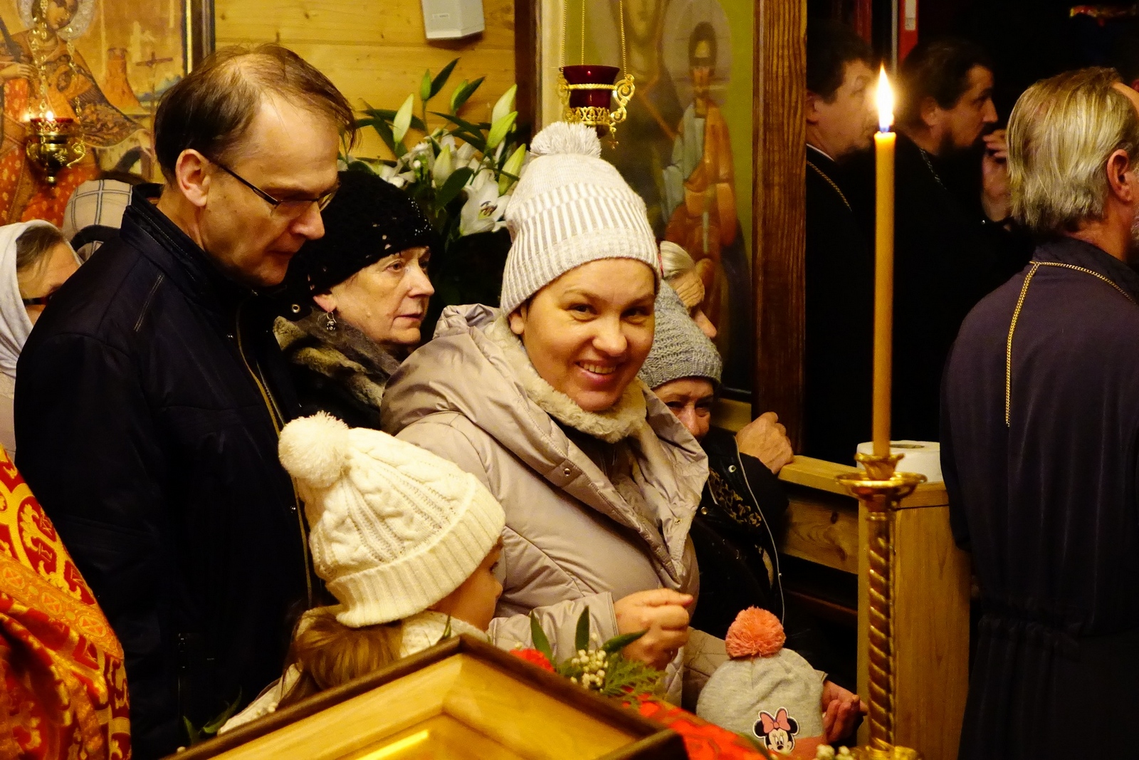All-Night Vigil of St. Catherine feast in Zaleszany Convent