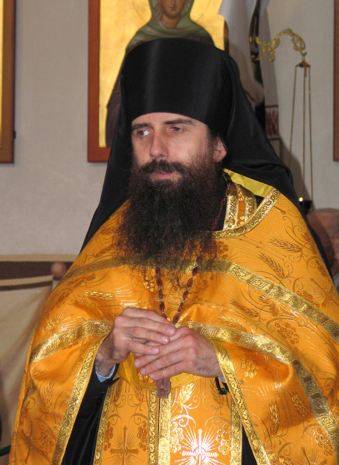 Quite old portraits... Hieromonk Hiob Siwierski, 2005