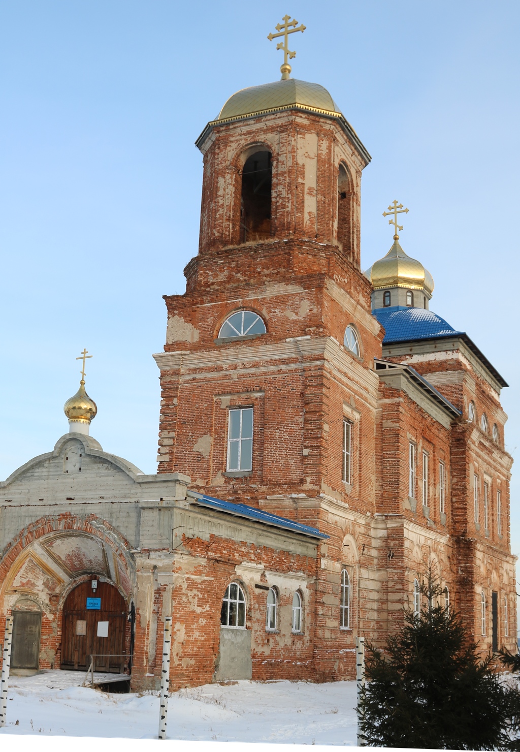 Храм Покрова Пресвятой Богородицы с. Покровское Свердловской обл.