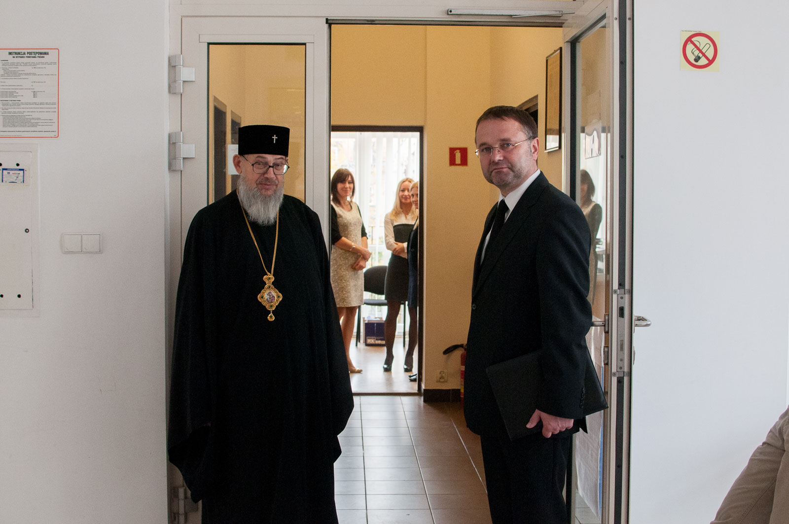 Wł. Jeremiasz i ks. dr Bogusław Milerski