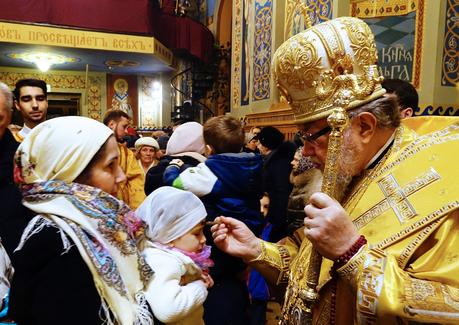 St. Nicholas feast in St. Nicholas Cathedral in Bialystok, Dec. 2017