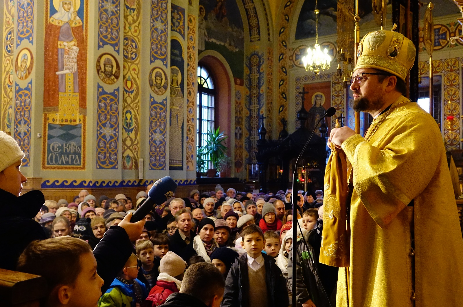 St. Nicholas feast in St. Nicholas Cathedral in Bialystok, Dec. 2017