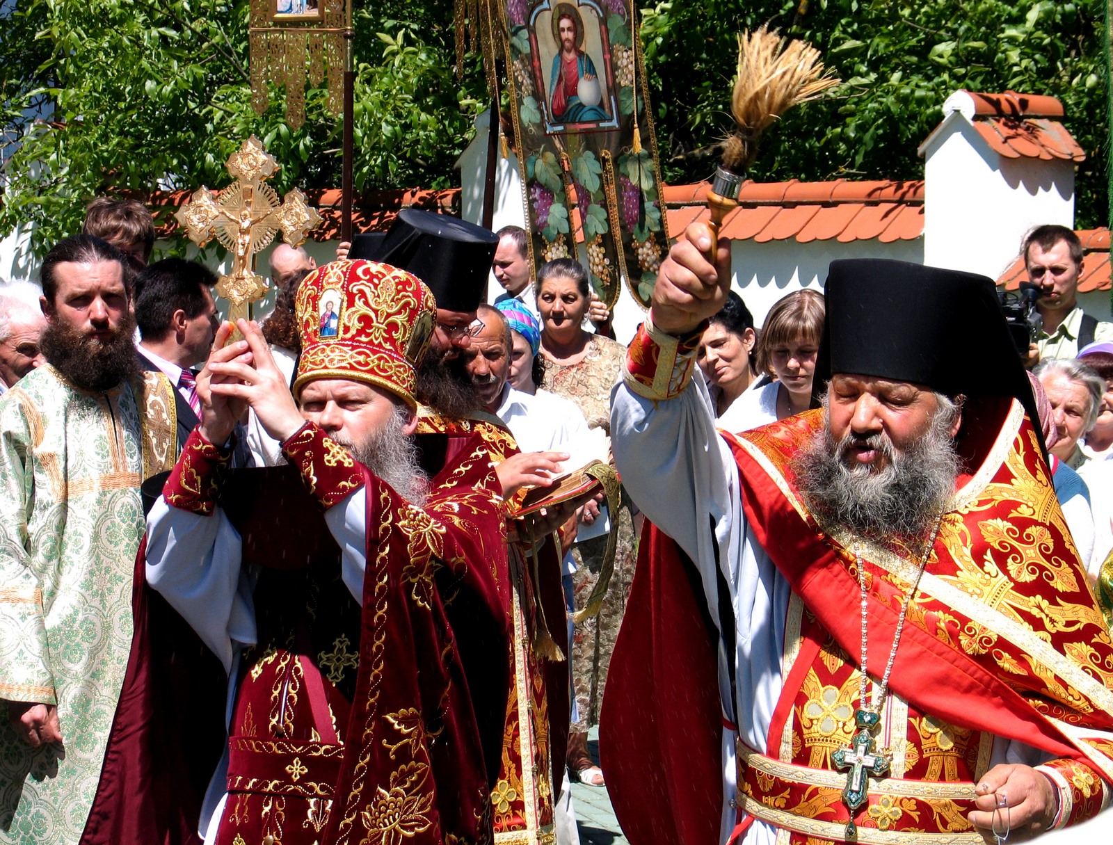 A bit old portraits... In Jableczna Monastery, 2010 