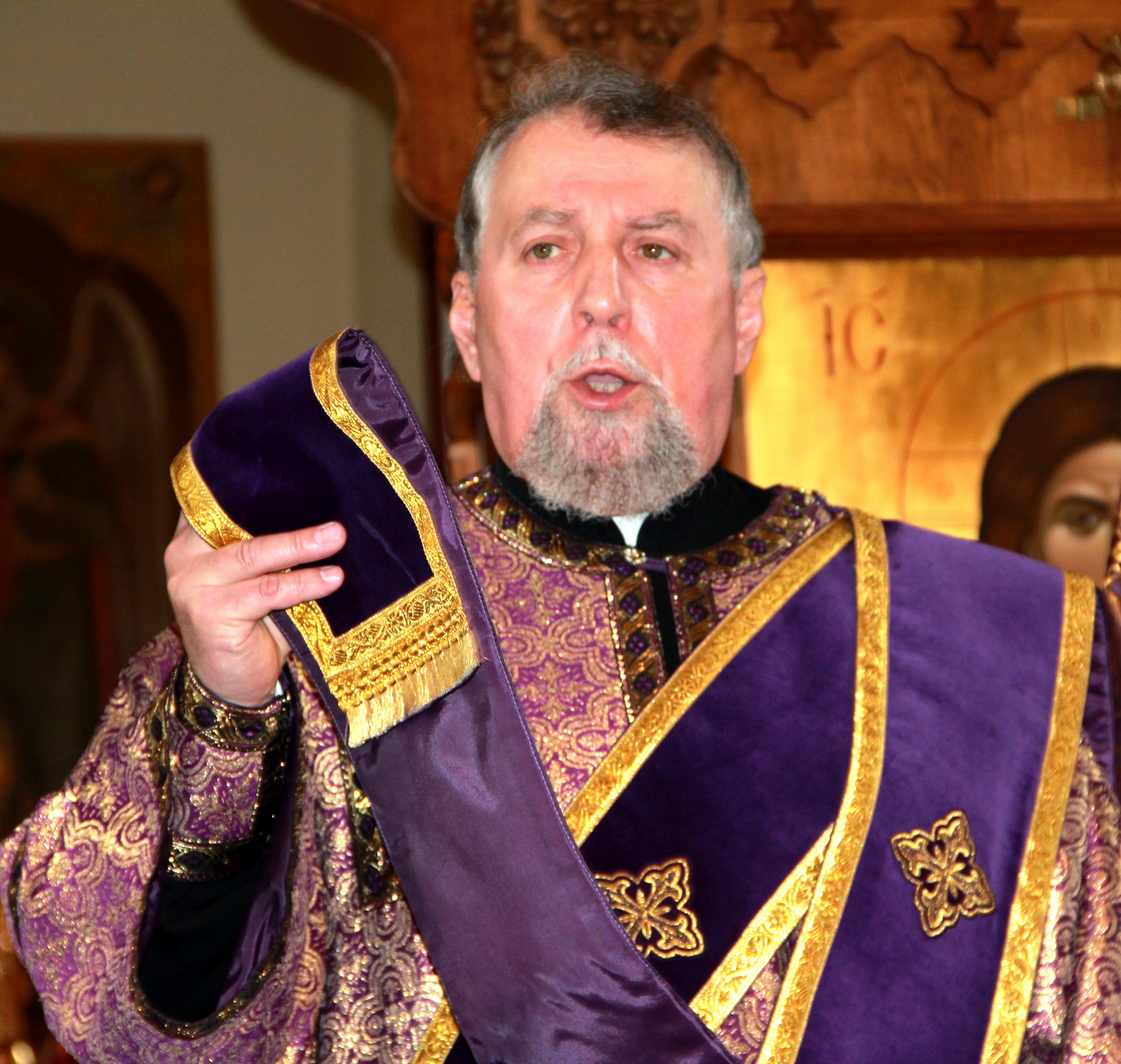 A bit old portraits... Protodeacon Marek, 2011