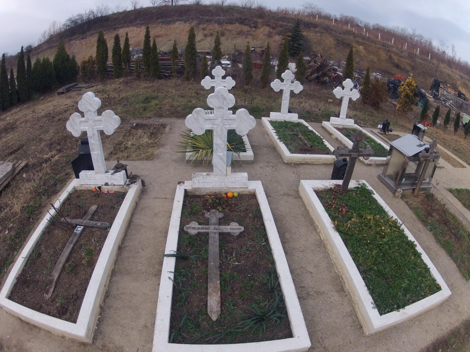 Monastery cemetery, monastery Slanci