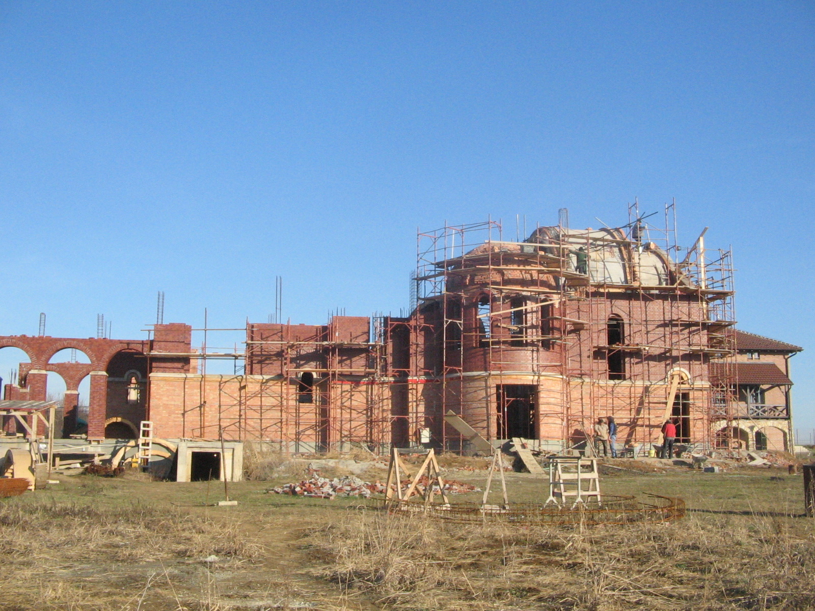 The first church of St. Nicholas of the Serbian (Velimirovic), January 2018