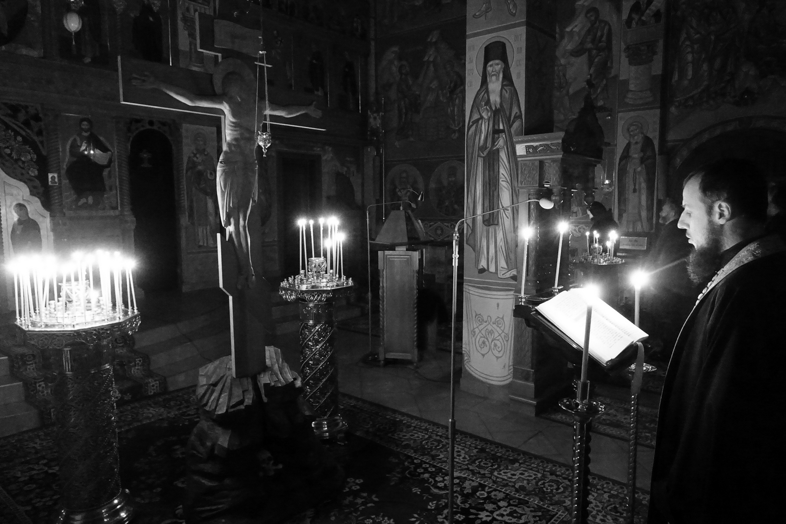 Reading od the Canon of St. Andrew of Crete in Zwierki Convent