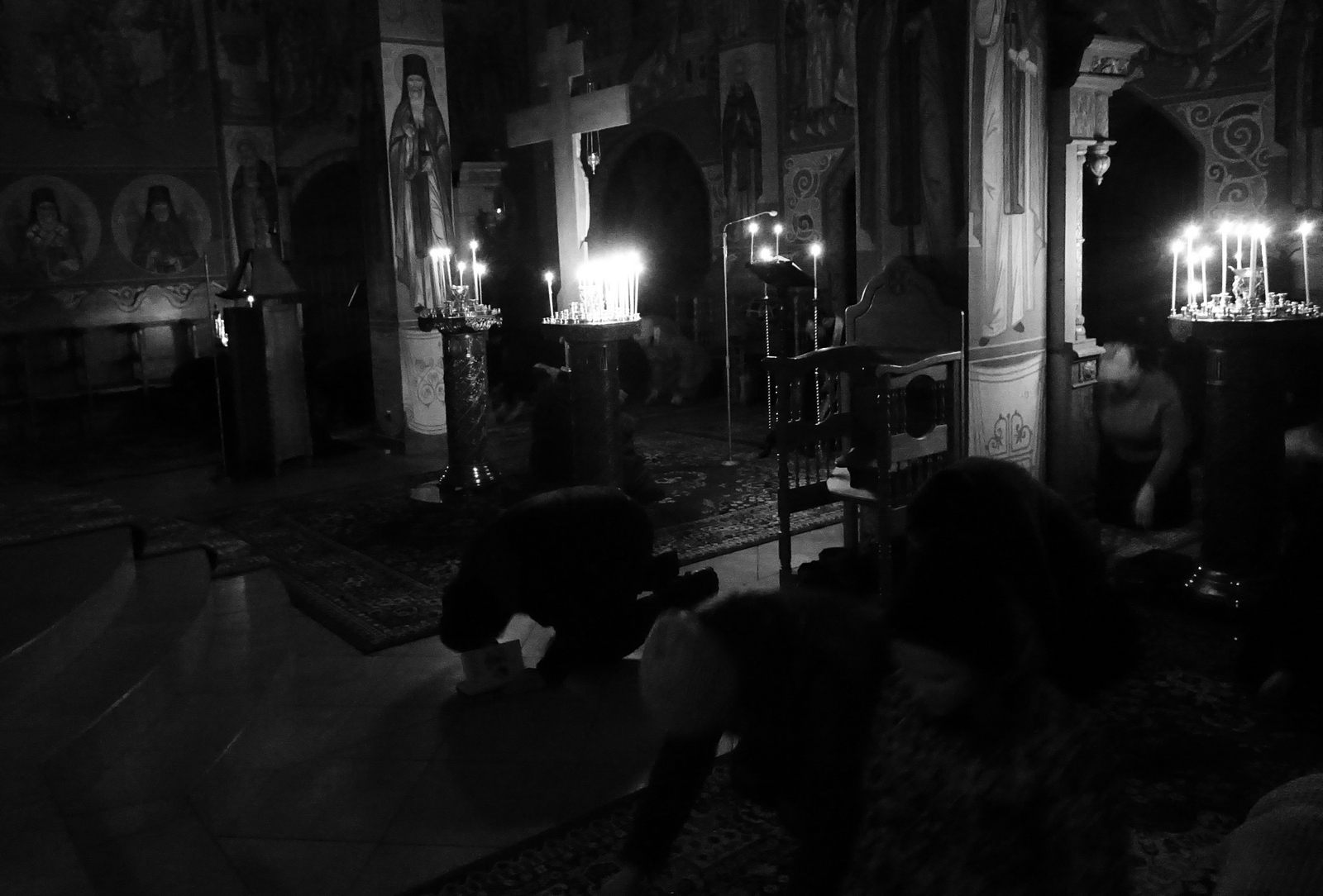 Reading od the Canon of St. Andrew of Crete in Zwierki Convent