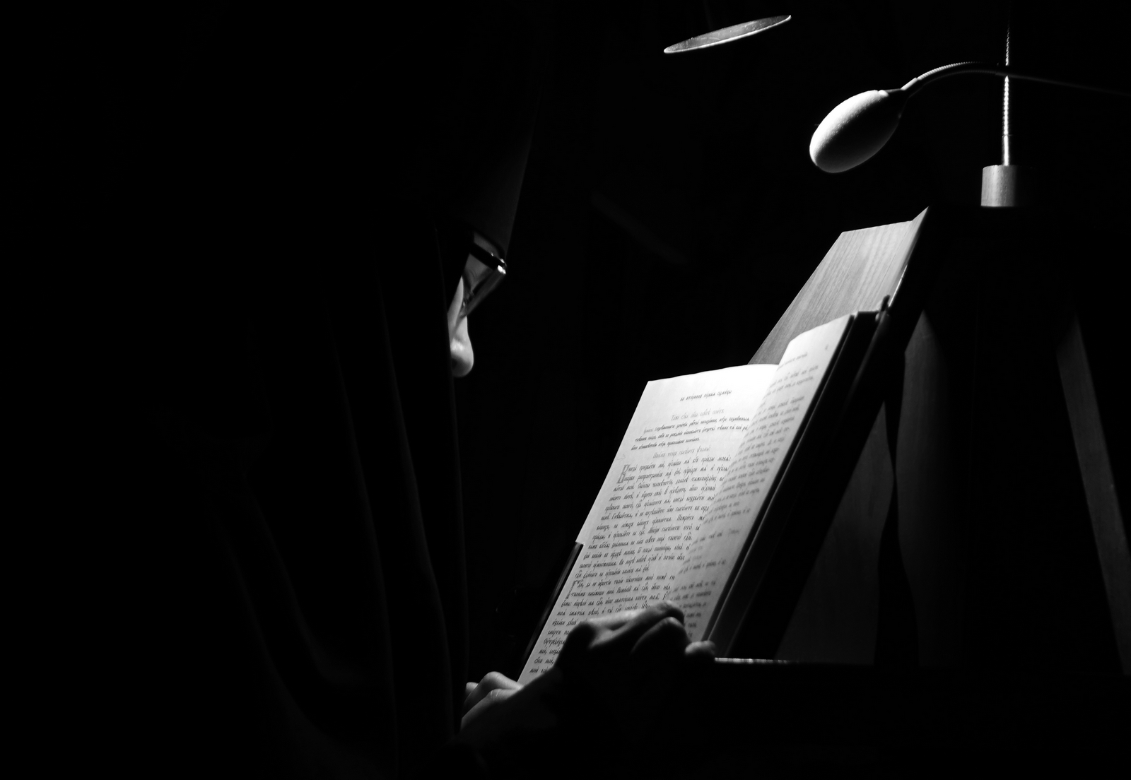 Reading od the Canon of St. Andrew of Crete in Zwierki Convent