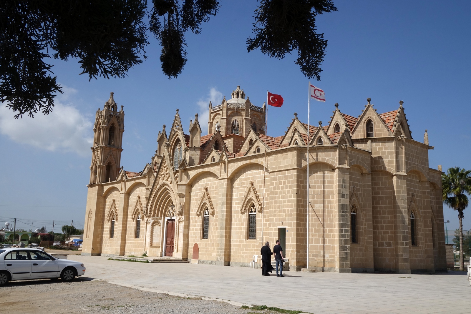 Orthodox church in Lisi, now mosqe, under Turkish occupation