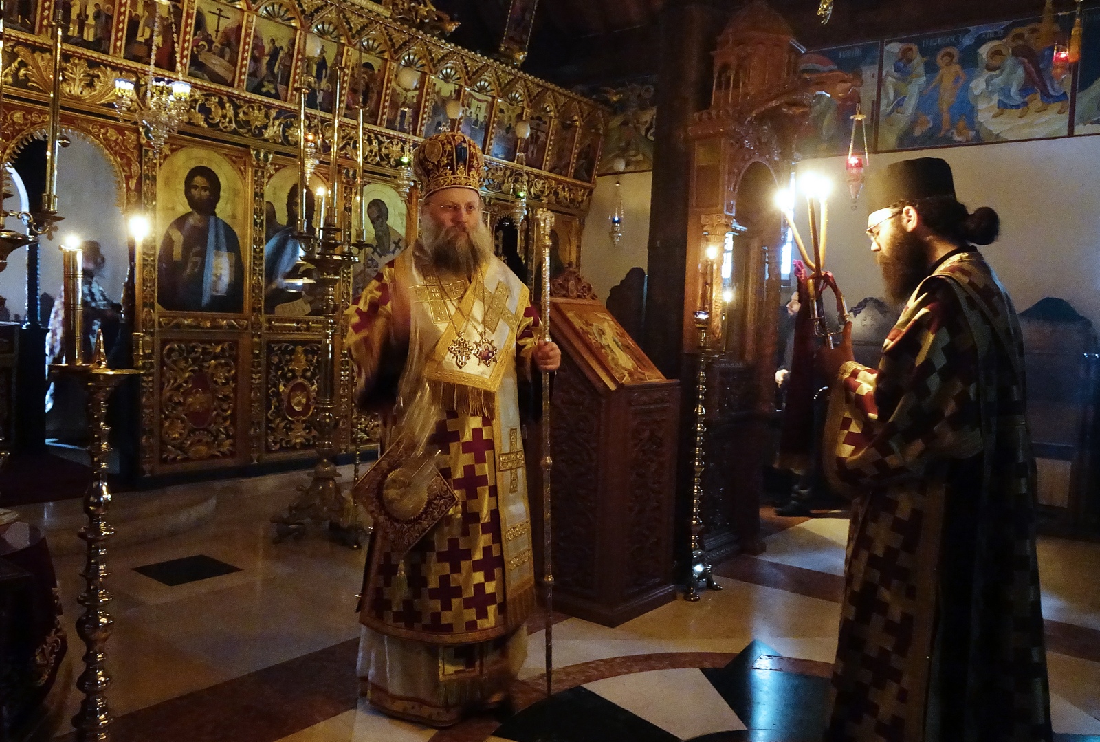 The Divine Liturgy in Machairas Monastery