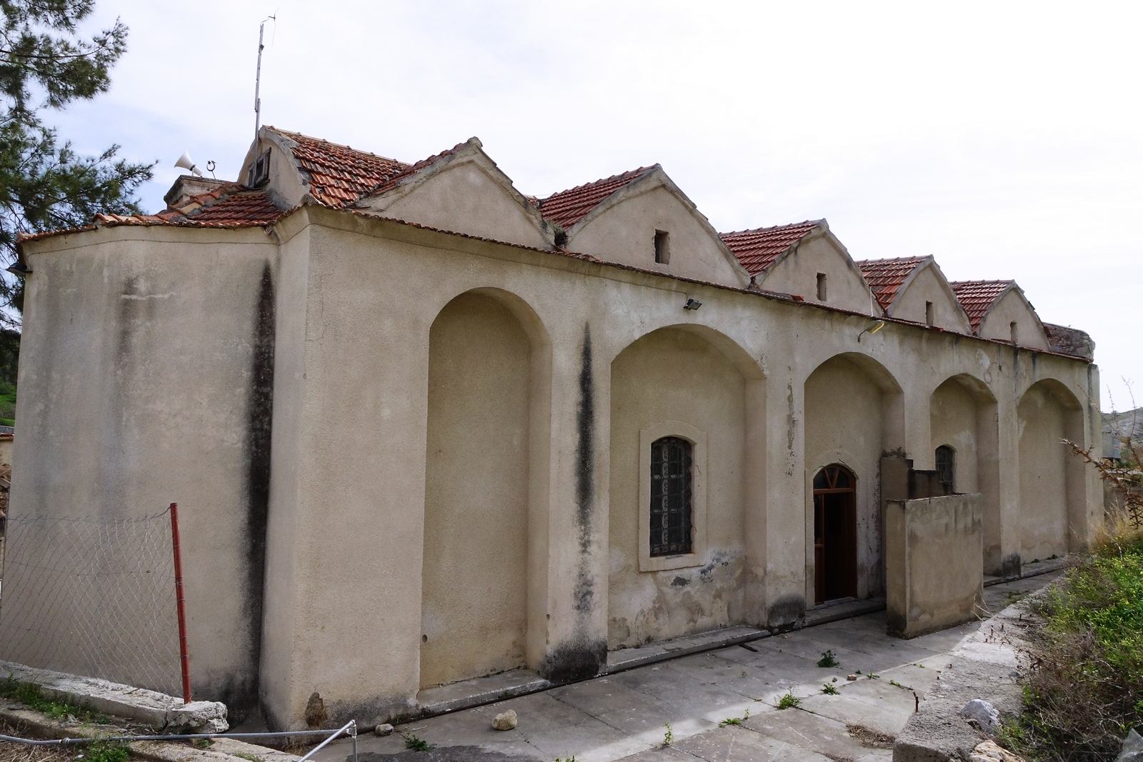 The Orthodox church in Kufrea, on occupied areas
